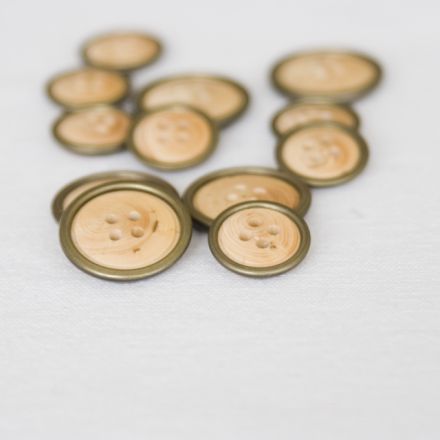 Galanterie: Knoflík plastový