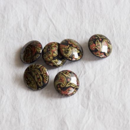 Galanterie: Plastový knoflík 17 mm
