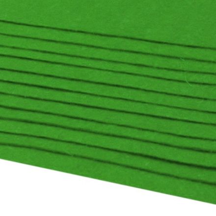 Galanterie: Filc 20x30cm - zelená