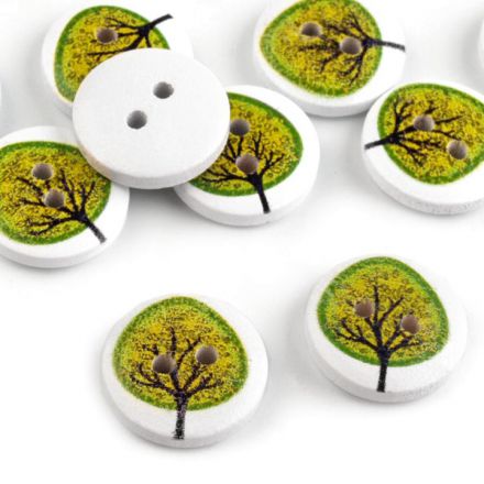 Galanterie: Knoflík strom