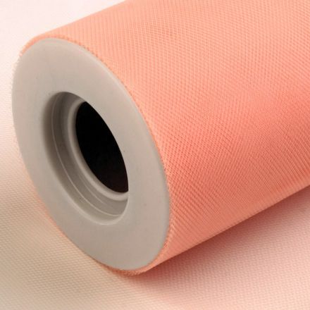 Galanterie: Dekorační tyl losos