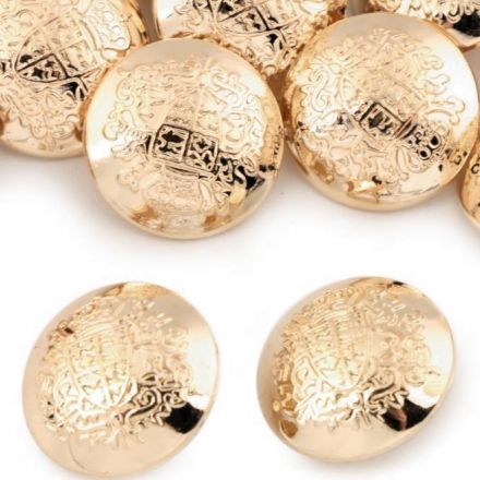 Galanterie: Knoflík kovový 23mm