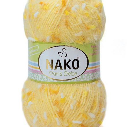 Galanterie: Pletací příze Paris Bebe (100g) - žlutá