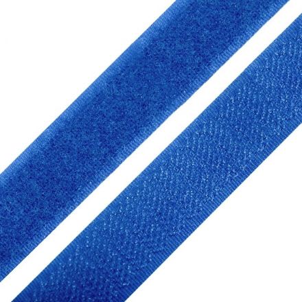 Galanterie: Suchý zip šíře 20 mm - modrá