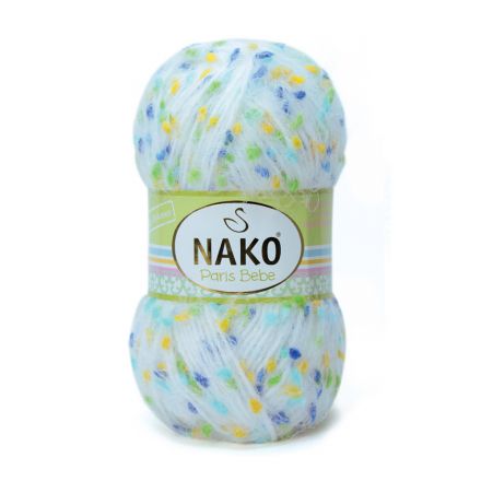 Galanterie: Pletací příze Paris Bebe (100g) - bílá