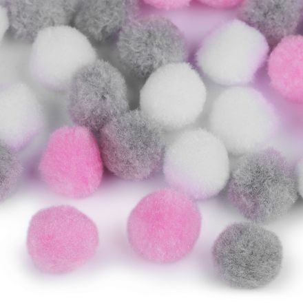 Galanterie: Bambulka 20 mm (70ks) - mix