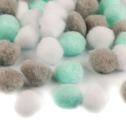 Galanterie: Bambulka 20 mm (70ks) - mix