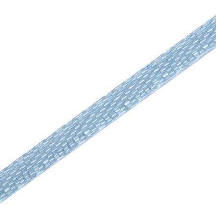 Galanterie: Atlasová stuha šíře 3 mm (1m) - světle modrá