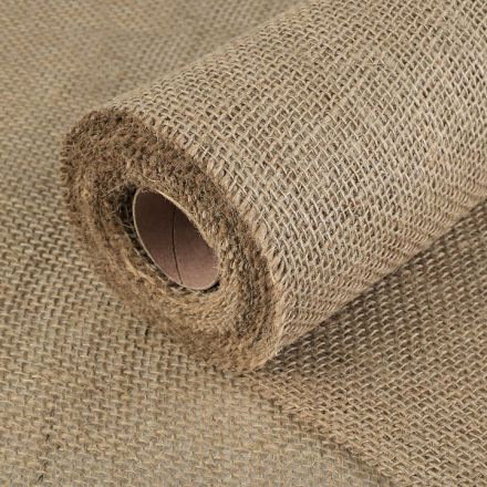 Metráž: Přírodní juta šíře 48 cm (1m) - režná přírodní
