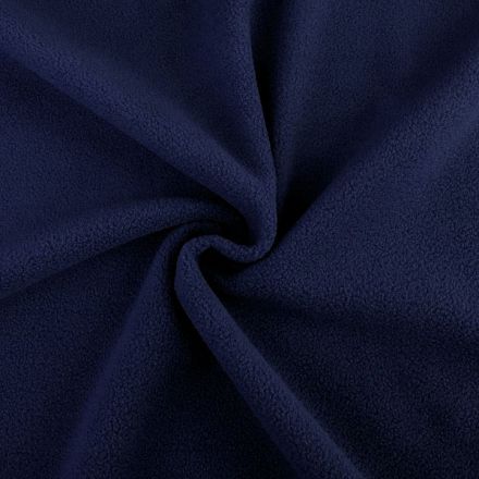 Metráž: Polar fleece šíře 140 cm - tmavě modrá
