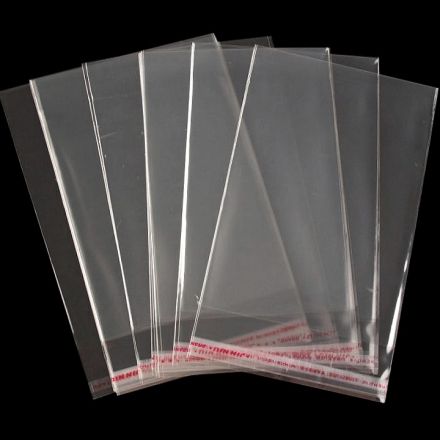 Galanterie: PP sáček s lepicí klopou 10x14 cm (20ks)