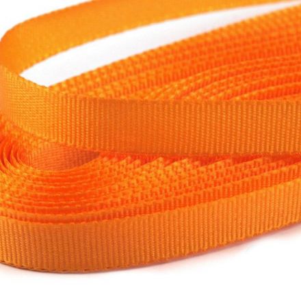 Galanterie: Stuha taftová šíře 9 mm (10m) - oranžová