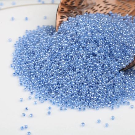 Galanterie: Rokajl 6/0 - 4 mm (50g) - modrý