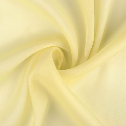 Metráž: Šifon s leskem šíře 150 cm - žlutá
