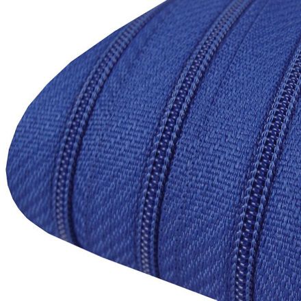Galanterie: Zip spirálový šíře 3 mm (1m) - modrá