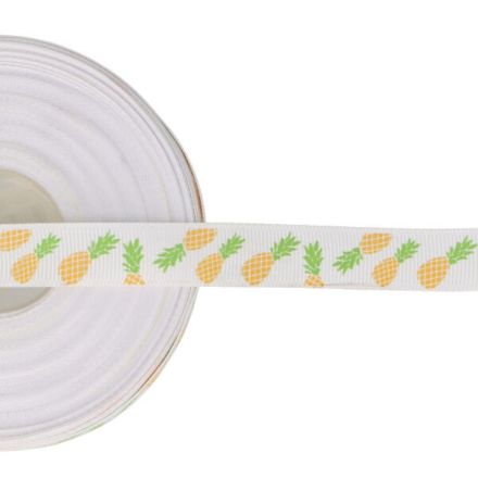Galanterie: Stuha rypsová šíře 15 mm (1m) - ananas