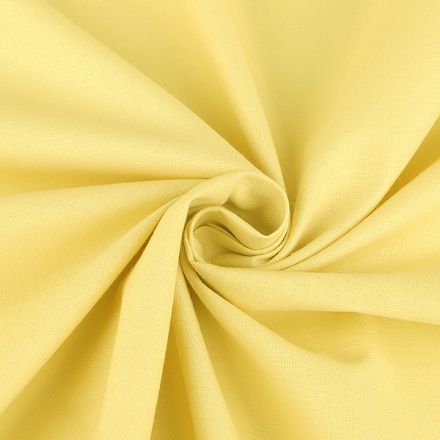 Metráž: Bavlněná látka šíře 155 cm - žlutá sv.