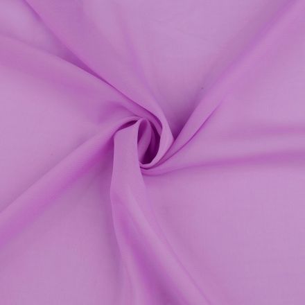 Metráž: Šifon šíře 150 cm (1m) - lila