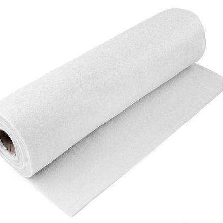 Galanterie: Filc / plsť tloušťka 2 mm (1m) - bílá