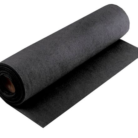 Galanterie: Filc / plsť tloušťka 2 mm (1m) - antracit
