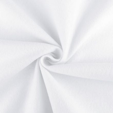 Galanterie: Filc / plsť tloušťka 1,4 mm (1m) - bílá