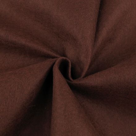 Galanterie: Filc / plsť tloušťka 1,4 mm (1m) - hnědá