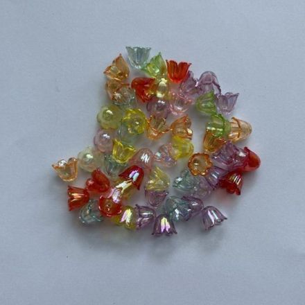 Galanterie: Plastové zvonečky 9x11 mm (20ks)