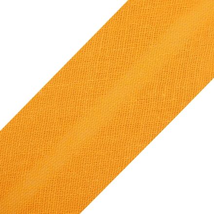 Galanterie: Šikmý bavlněný proužek šíře 20 mm (1m) - oranžová