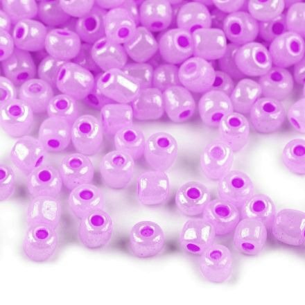 Galanterie: Rokajl 5/0 - 4,5 mm (50g) - fialová lila