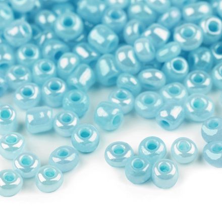 Galanterie: Rokajl 5/0 - 4,5 mm (50g) - modrá sv.