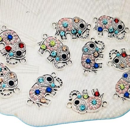 Galanterie: Přívěsek 23x15 mm 23x13 mm (1ks)